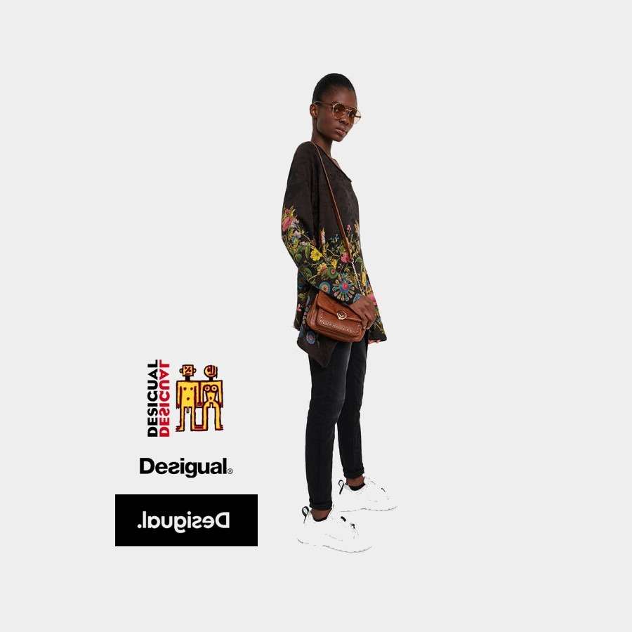 20SAXPDL_6075_2 Desigual - Bandolera bordada flores Desigual - Bandolera bordada flores