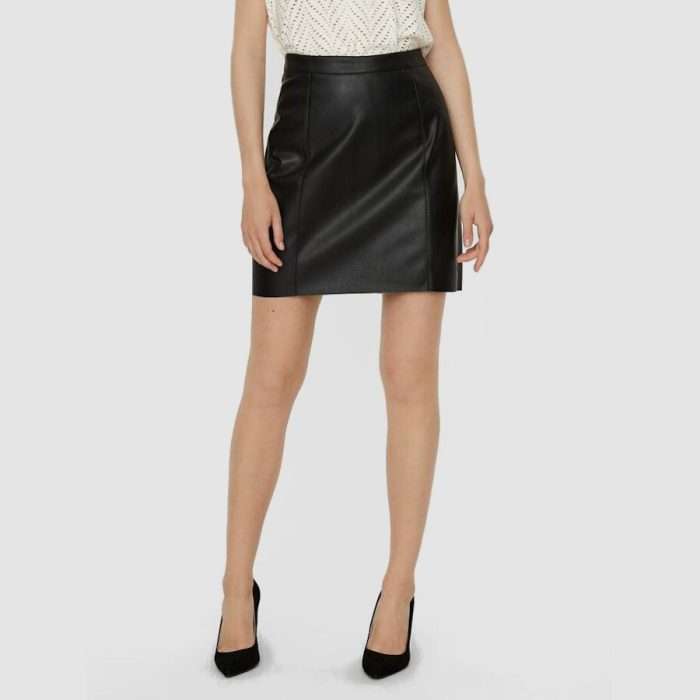 Vero Moda - Minifalda Orario polipiel