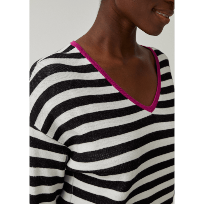Surkana Jersey rayas Negro 551funn231