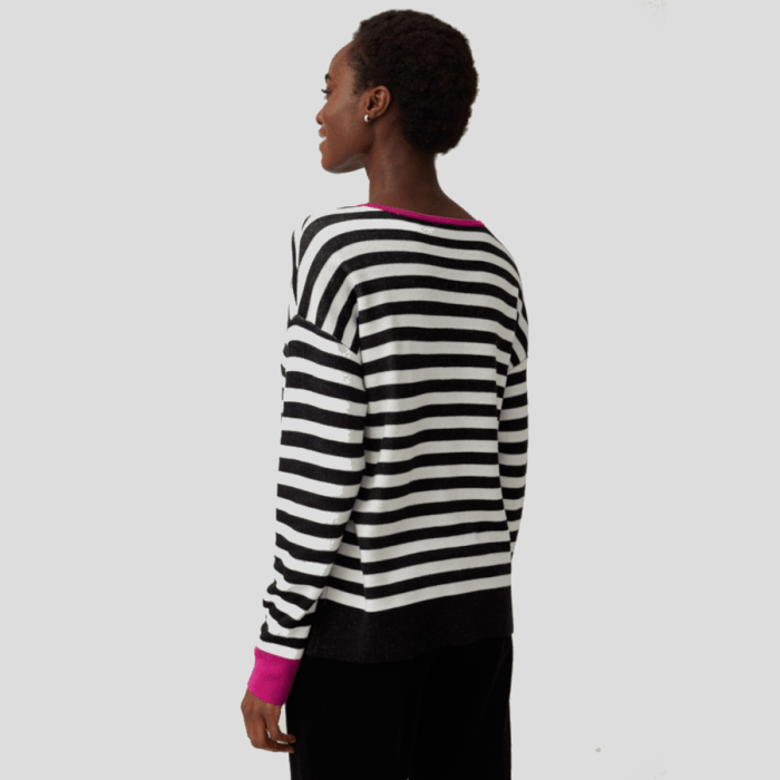 Surkana Jersey rayas Negro 551funn231