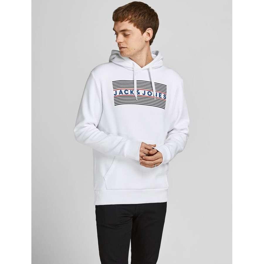 Sudadera con capucha Jcolimits para hombre Jack \u0026 Jones Taglia S Color Negro
