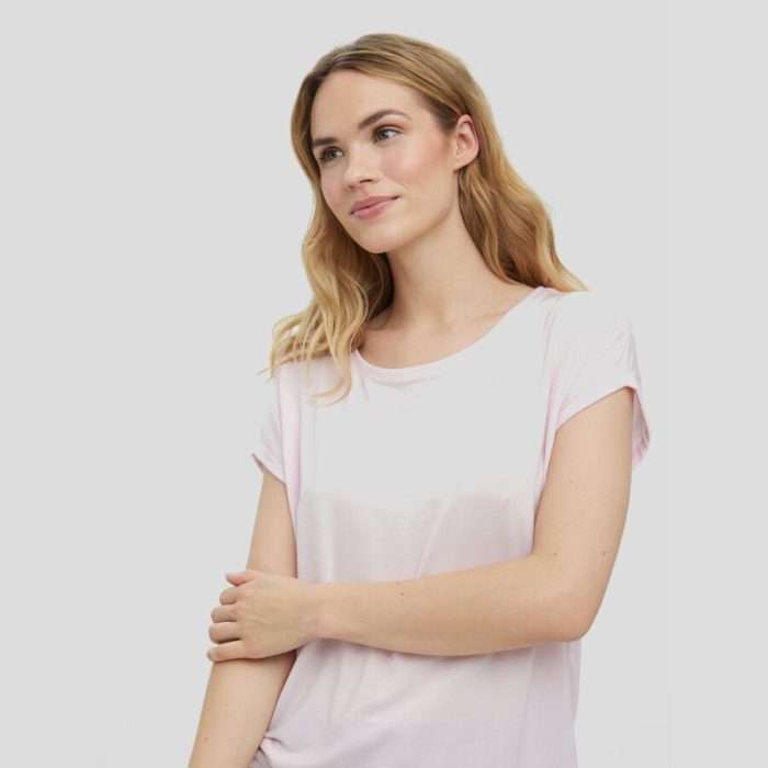 Camiseta Ava Vero Moda rosa claro 10187159