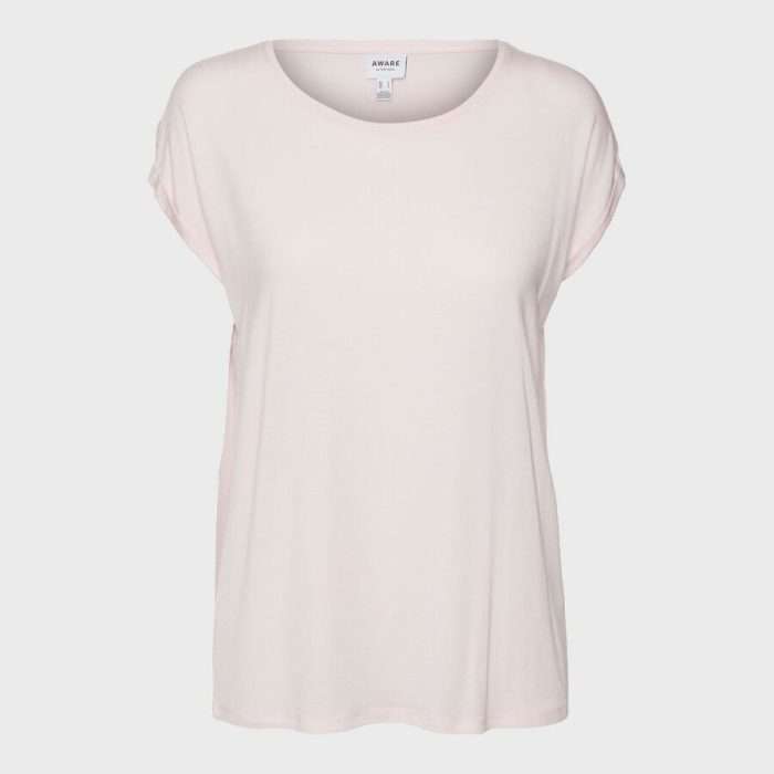 Camiseta Ava Vero Moda rosa claro 10187159