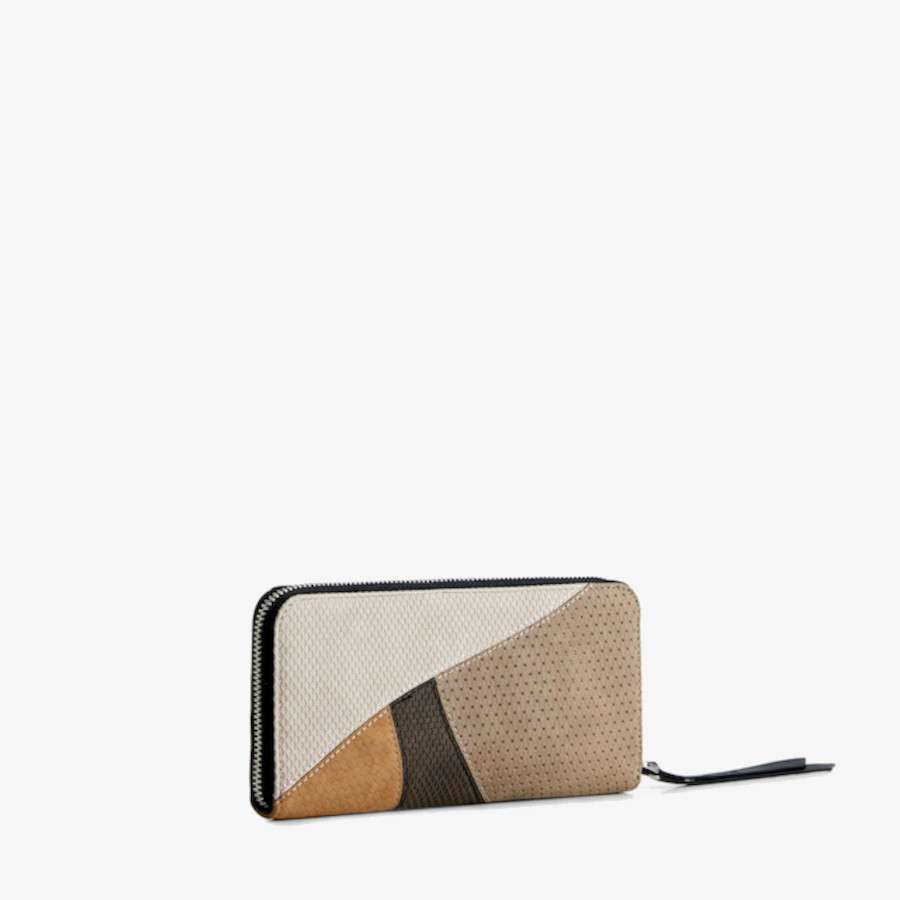 Monedero Desigual Patch Marrón - Mainland