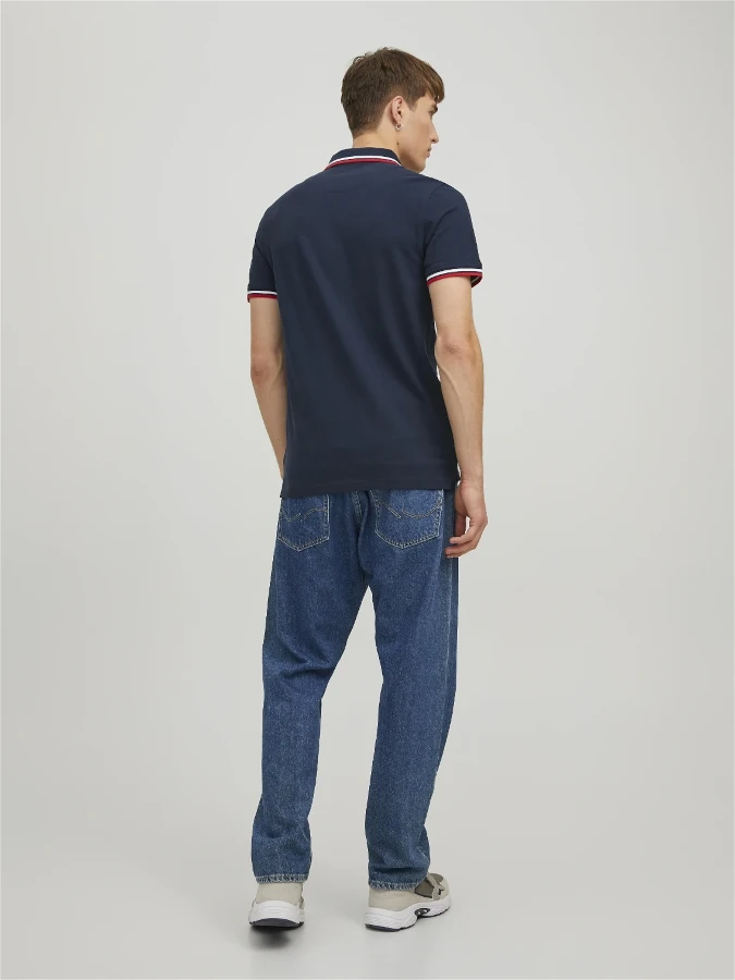 Polo hombre manga corta Jack&Jones - 12136668 Azul Marino (Navy Blazer)1 Polo hombre manga corta Jack&Jones - 12136668 Azul Marino (Navy Blazer)