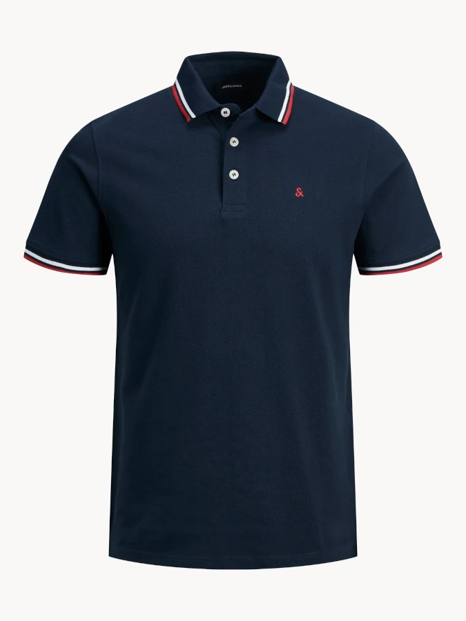 Polo hombre manga corta Jack&Jones - 12136668 Azul Marino (Navy Blazer)2 Polo hombre manga corta Jack&Jones - 12136668 Azul Marino (Navy Blazer)