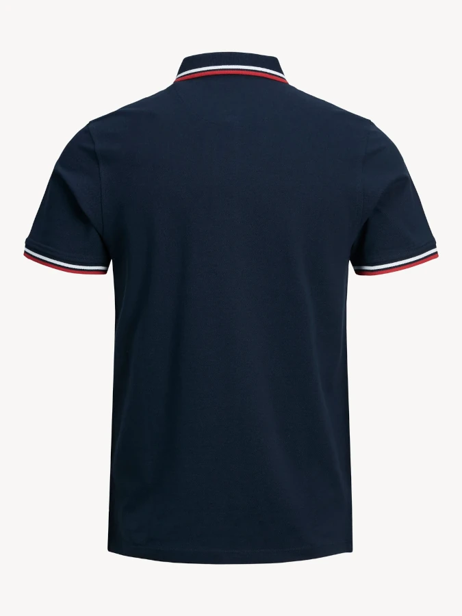 Polo hombre manga corta Jack&Jones - 12136668 Azul Marino (Navy Blazer)3 Polo hombre manga corta Jack&Jones - 12136668 Azul Marino (Navy Blazer)