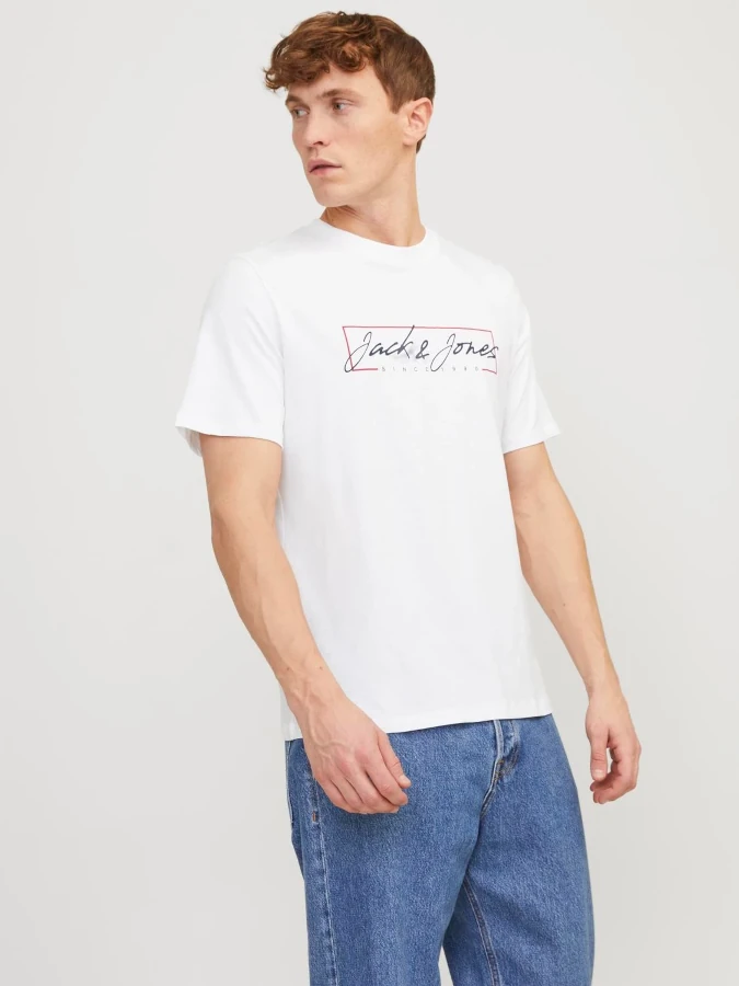 Jack&Jones - Camiseta Zuri - 12247779 Blanco