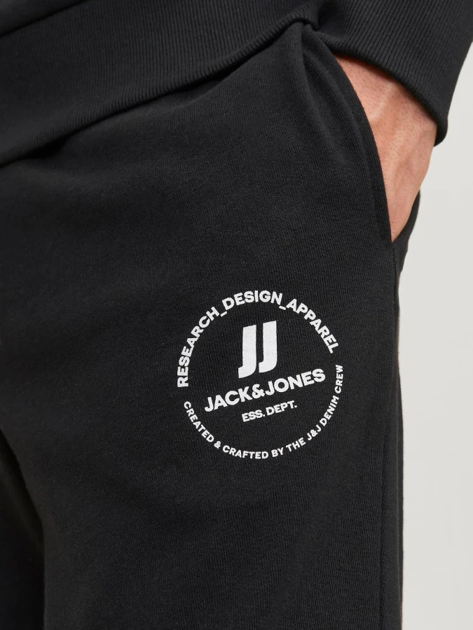 Jack&Jones - Pantalón Chándal Gordonwift - 12249904 Negro