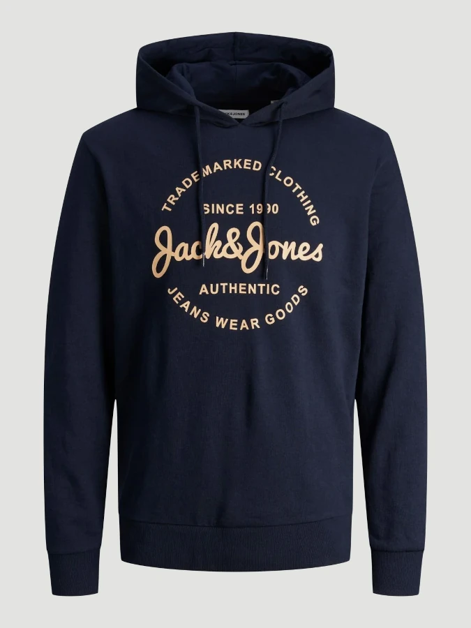 Jack&Jones - Sudadera Hood - 12249237 Azul Marino