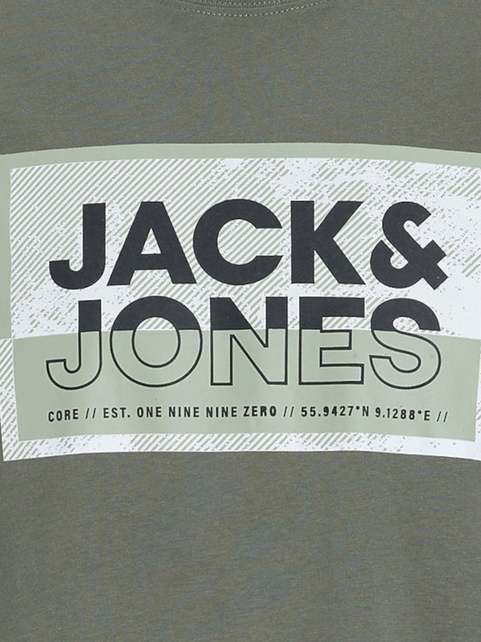 Jack&Jones - Camiseta Junior Logan - 12254194 Verde