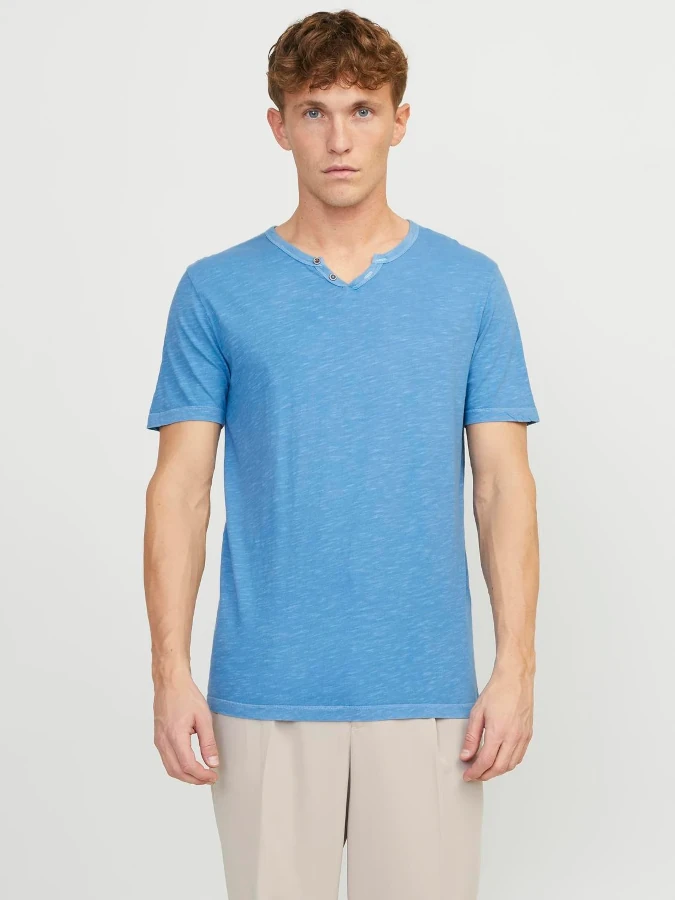 Jack&Jones - Camiseta Esplit - 12164972 Azul