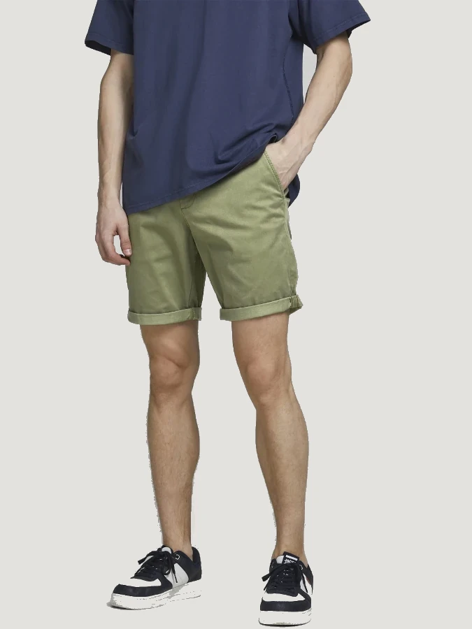 Bermuda china para hombre de la marca Jack&Jones en color verde 12165604