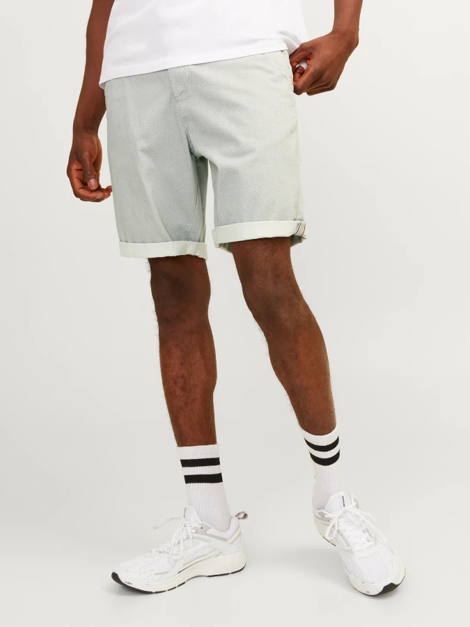 Bermuda hombre Bowie Jack&Jones - 12230336 Gris (Oyster Mushroom)