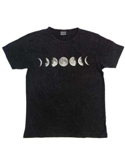 Camiseta hombre Sargantana 85012648 lunas negro