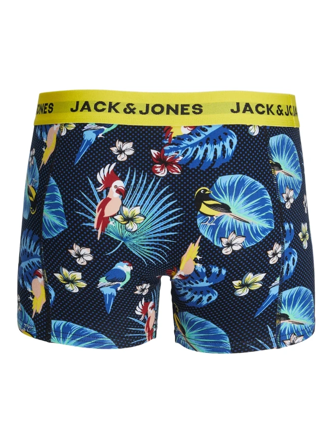 Pack 3 bóxers Jack&Jones - 12194104 estampado (black-blue)