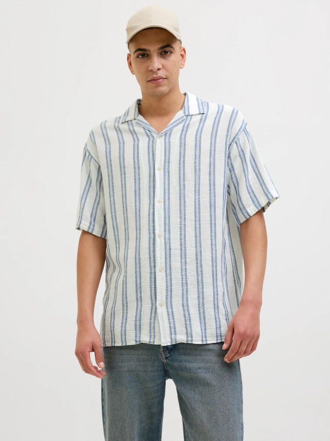 Camisa Jack & Jones 12268457 Blanco - Ropa de Hombre (2)