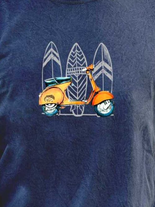 Camiseta Vespa con tablas de surf Sargantana 85013457
