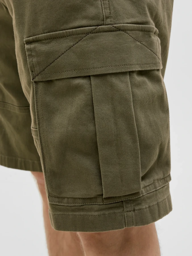 Bermuda Jack&Jones cargo Cole 12268266 verde (olive night)
