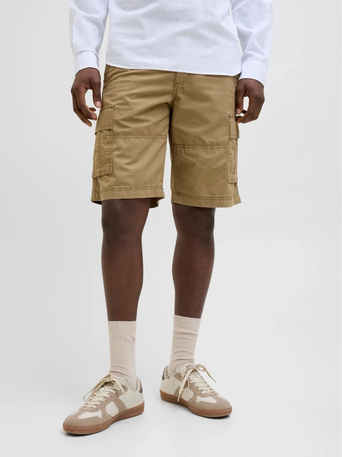 Bermuda cargo Mateo Jack&Jones - 12274389 tostado (Elmwood)