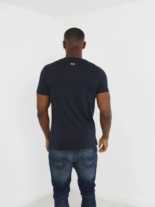 Camiseta Brave Soul furgos 149TROLN AZUL MARINO