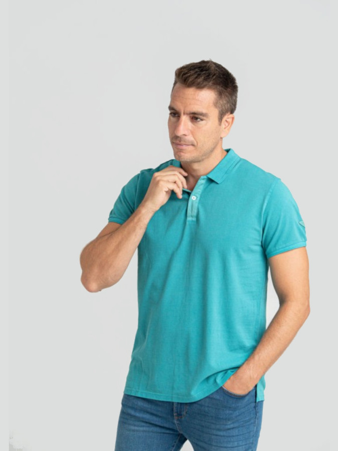 Polo-Privata-Pique-Logo-PRI2633-Turquesa