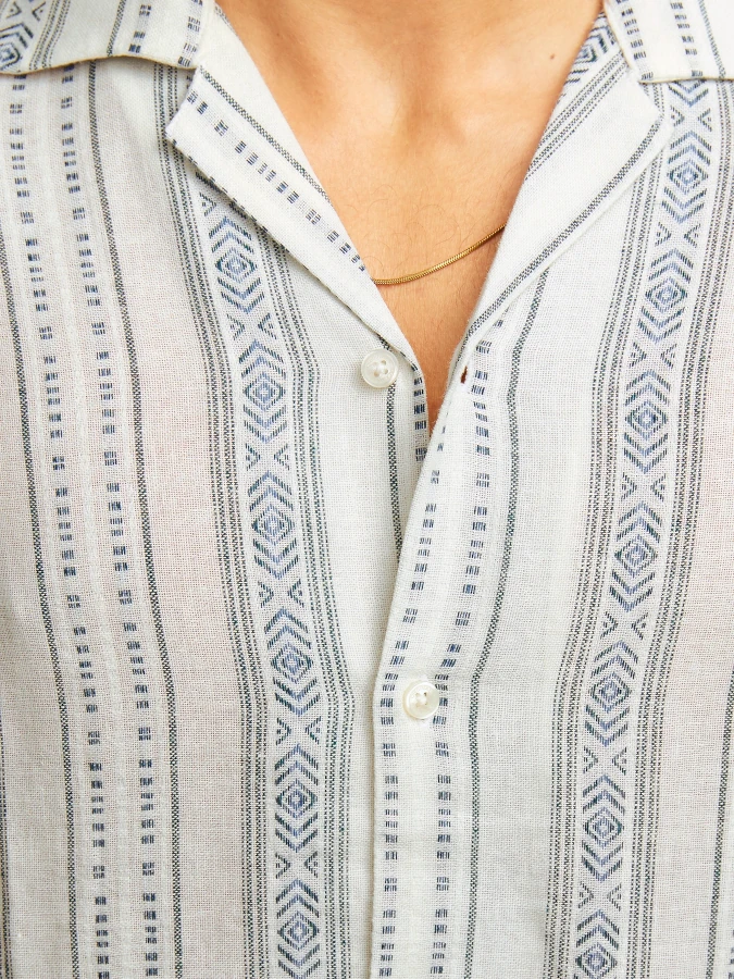 Camisa Jack&Jones 12271774 Bruce blanco roto (cloud dancer)4 Camisa Jack&Jones 12271774 Bruce blanco roto (cloud dancer)