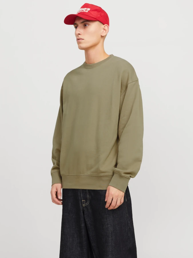 Sudadera Jack&Jones 12257853 Charge marrón (coriander)