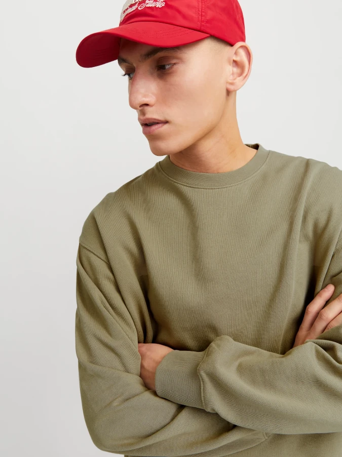 Sudadera Jack&Jones 12257853 Charge marrón (coriander)
