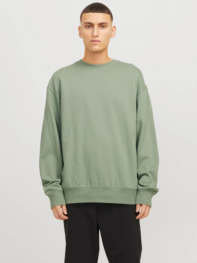 Sudadera Jack&Jones 12257853 Charge verde (iceberg green)