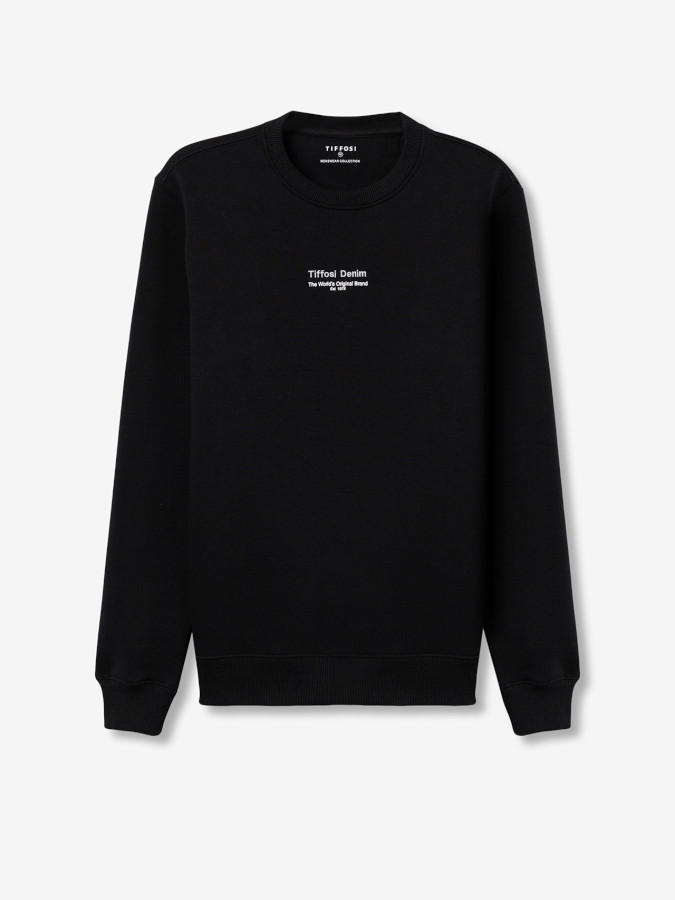 Sudadera-cuello-redondo-Tiffosi-10062201-Len-negro