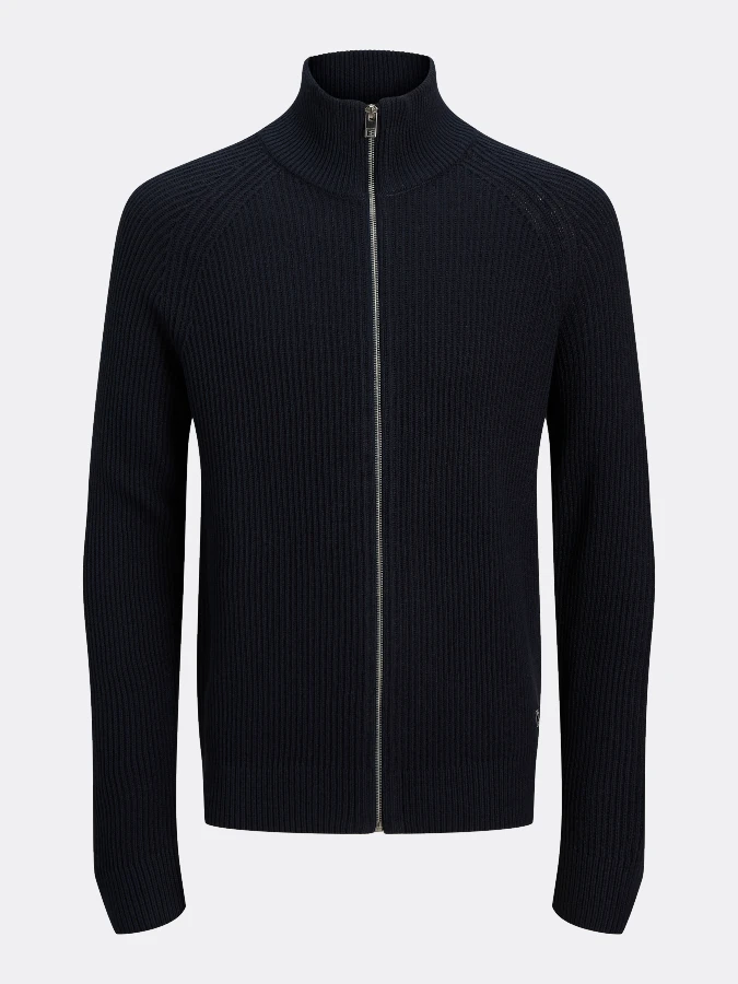 Jersey cremallera Jack&Jones Pannel 12278920 azul marino (Sky Captain)2 Jersey cremallera Jack&Jones Pannel 12278920 azul marino (Sky Captain)