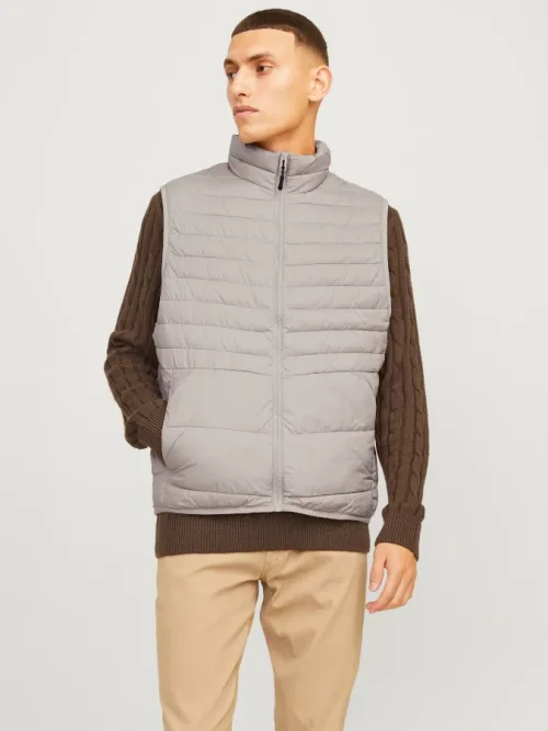 Chaleco Jack&Jones 12256987 Estate gris-beige (Atmosphere)