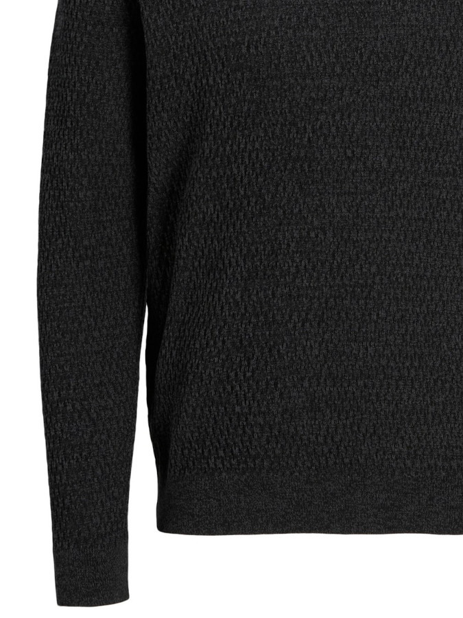Jersey Jack&Jones 12283381 Blareagan negro (Volcanic Ash)2 Jersey Jack&Jones 12283381 Blareagan negro (Volcanic Ash)