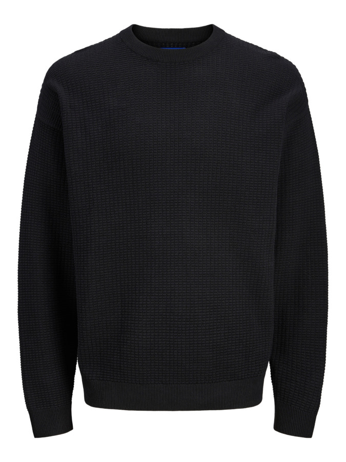 Jersey Jack&Jones 12287663 Greene negro (Black)