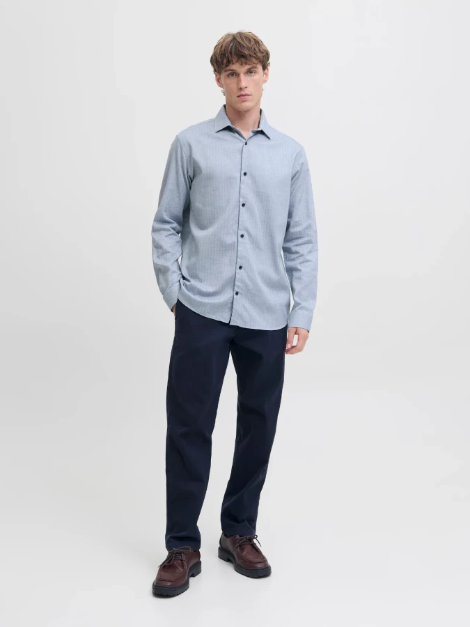 Camisa Jack&Jones 12287496 Blaparker azul (navy blazer)
