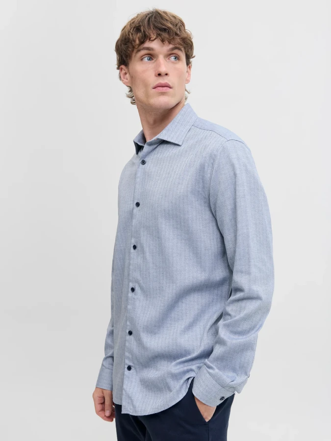 Camisa Jack&Jones 12287496 Blaparker azul (navy blazer)