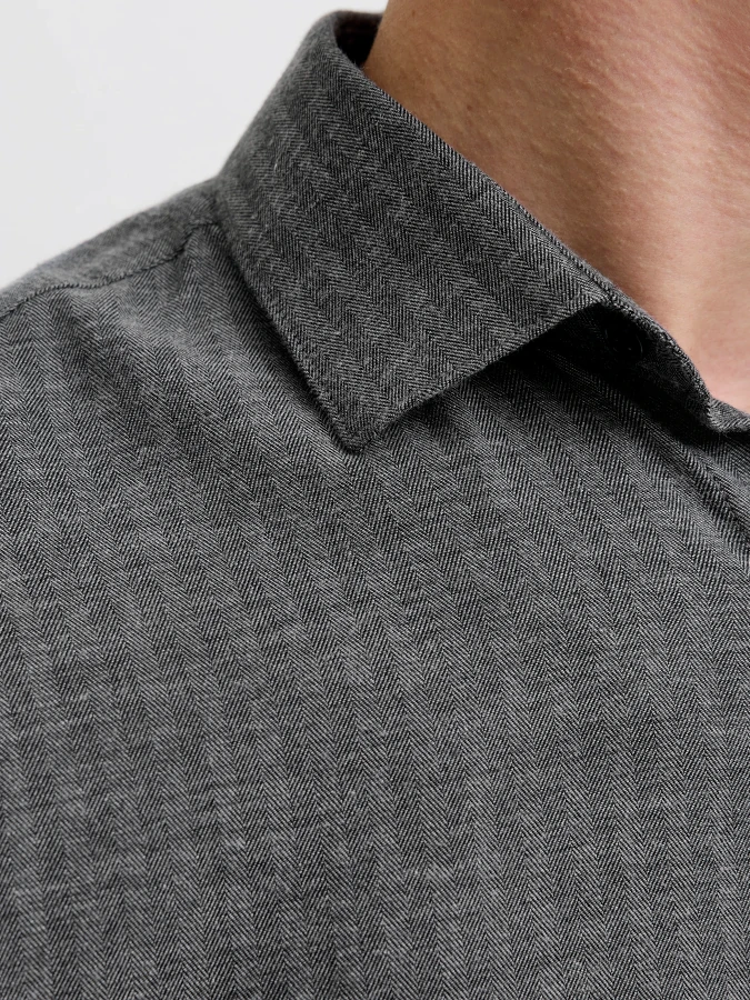 Camisa Jack&Jones 12287496 Blaparker negro (black)
