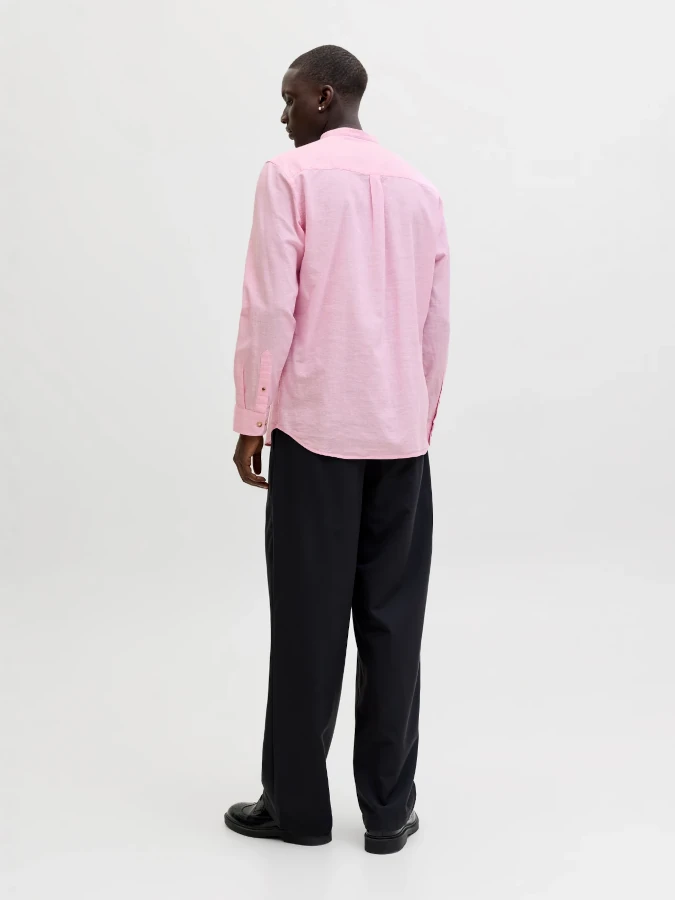 Camisa Summer Linen Jack&Jones 12289184 rosa (Prism Pink)
