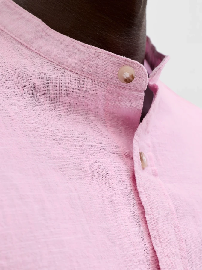 Camisa Summer Linen Jack&Jones 12289184 rosa (Prism Pink)