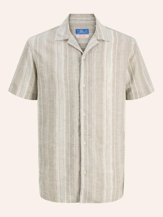 Camisa Jack&Jones Blusummer 12291964 rayas (Mermaid)2 Camisa Jack&Jones Blusummer 12291964 rayas (Mermaid)