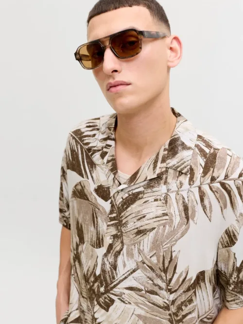 Camisa Jeff Resort Jack&Jones 12288854 marrón (String)