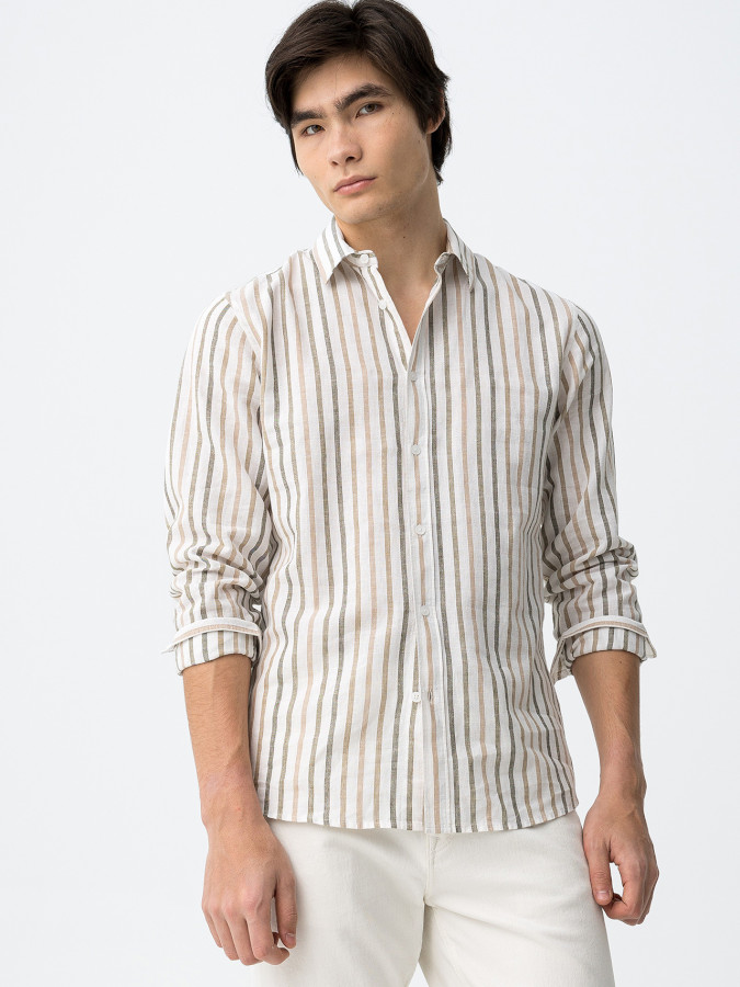 Camisa-rayas-Vicent-Tiffosi-beige832