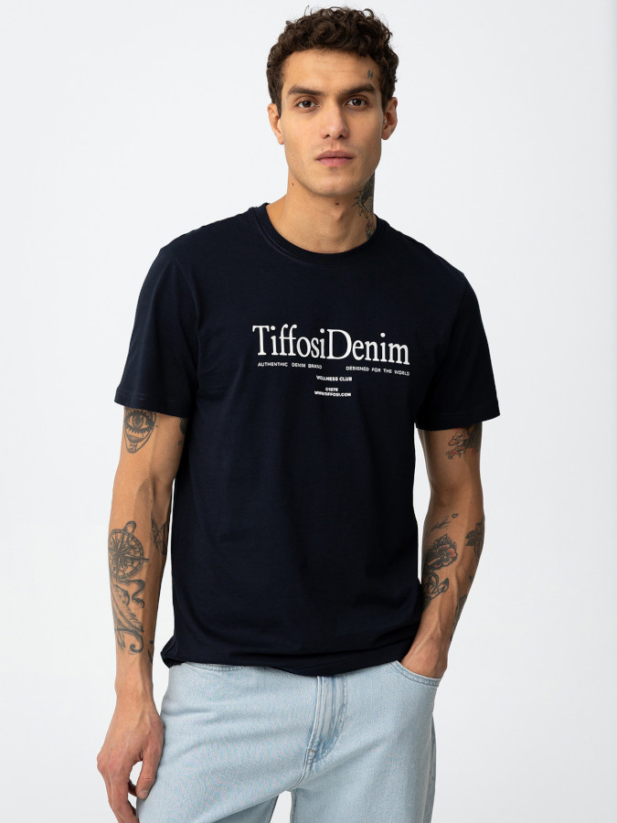 Camiseta Tiffosi Gordon 10064340 azul marino 788