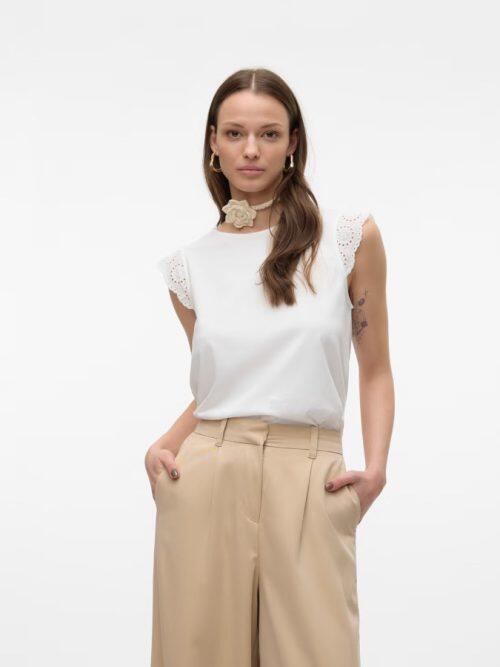 Camiseta Vero Moda 10305210 Emily Blanco (Snow White)