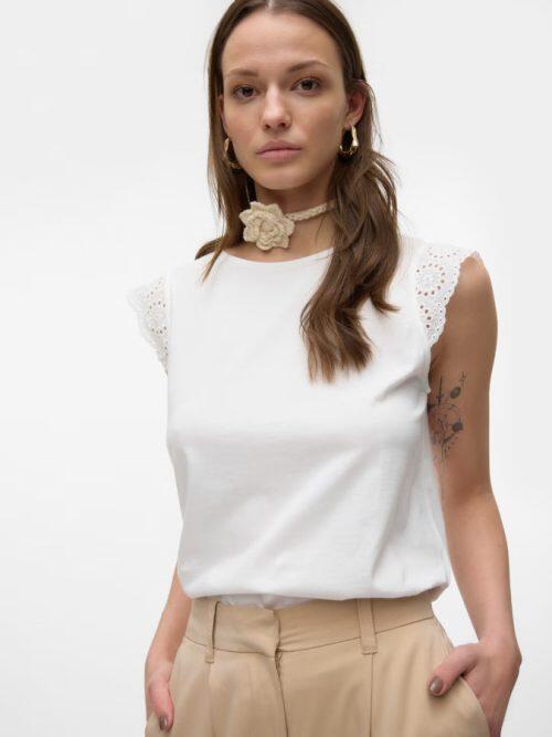 Camiseta Vero Moda 10305210 Emily Blanco (Snow White)