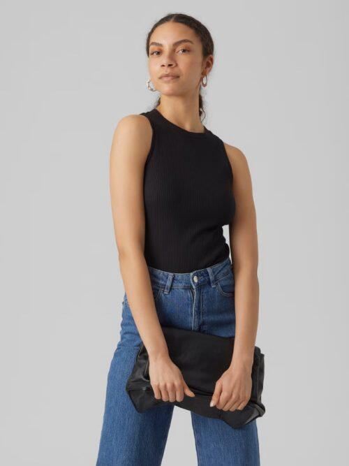 Camiseta-Vero-Moda-Lavender-10275519-Negro-black