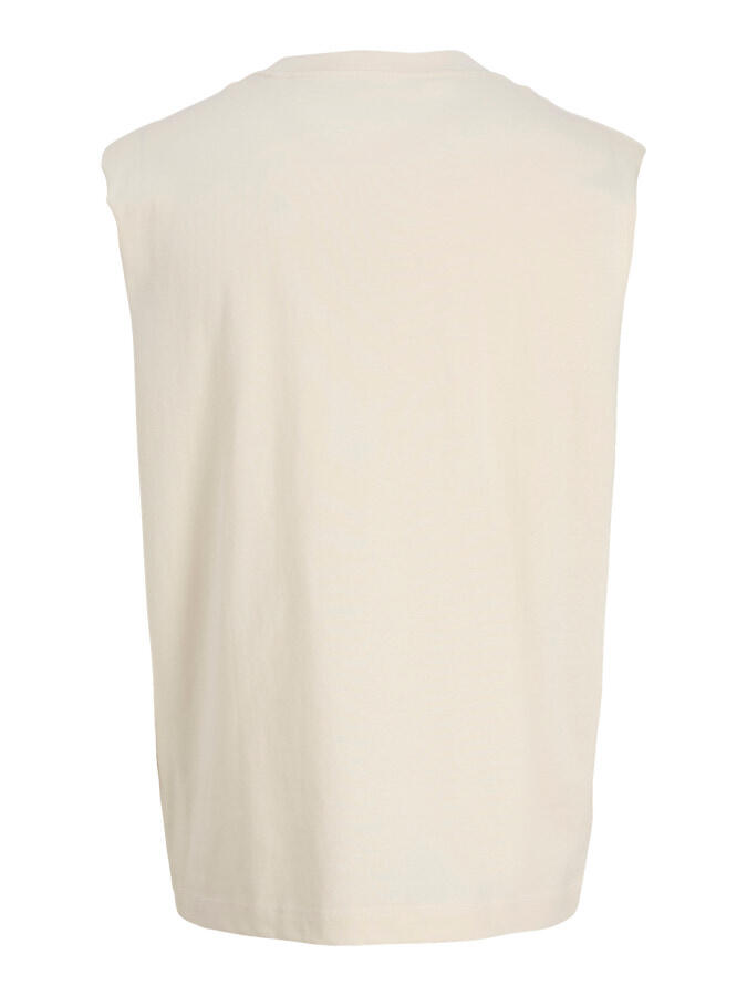 Camiseta Jack&Jones Norrebro Beige - Imagen 4