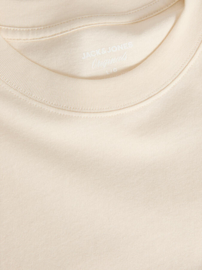 Camiseta sin mangas Jack&Jones Norrebro emb 12292009 beige (antique white)