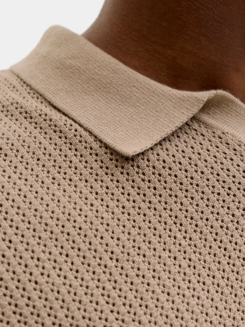 Polo Jack&Jones Jerry 12293340 beige oscuro (String)